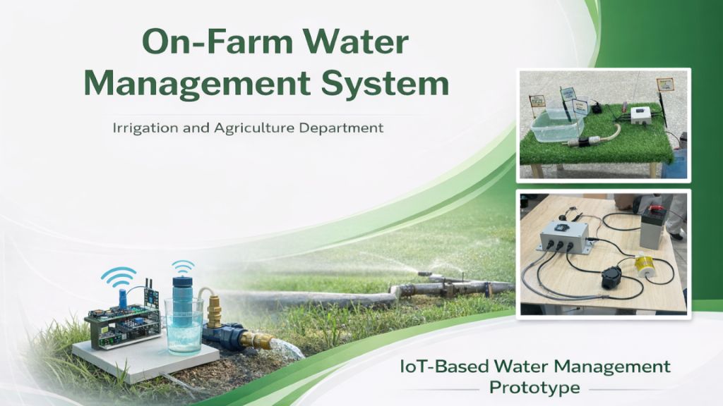IOT-Based On-Farm Water Management System