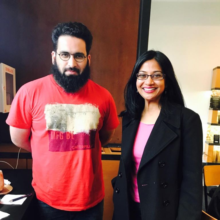 Sheba and Dr Faisal in San Francisco circa 2017. Photo credits: Sheba Najmi