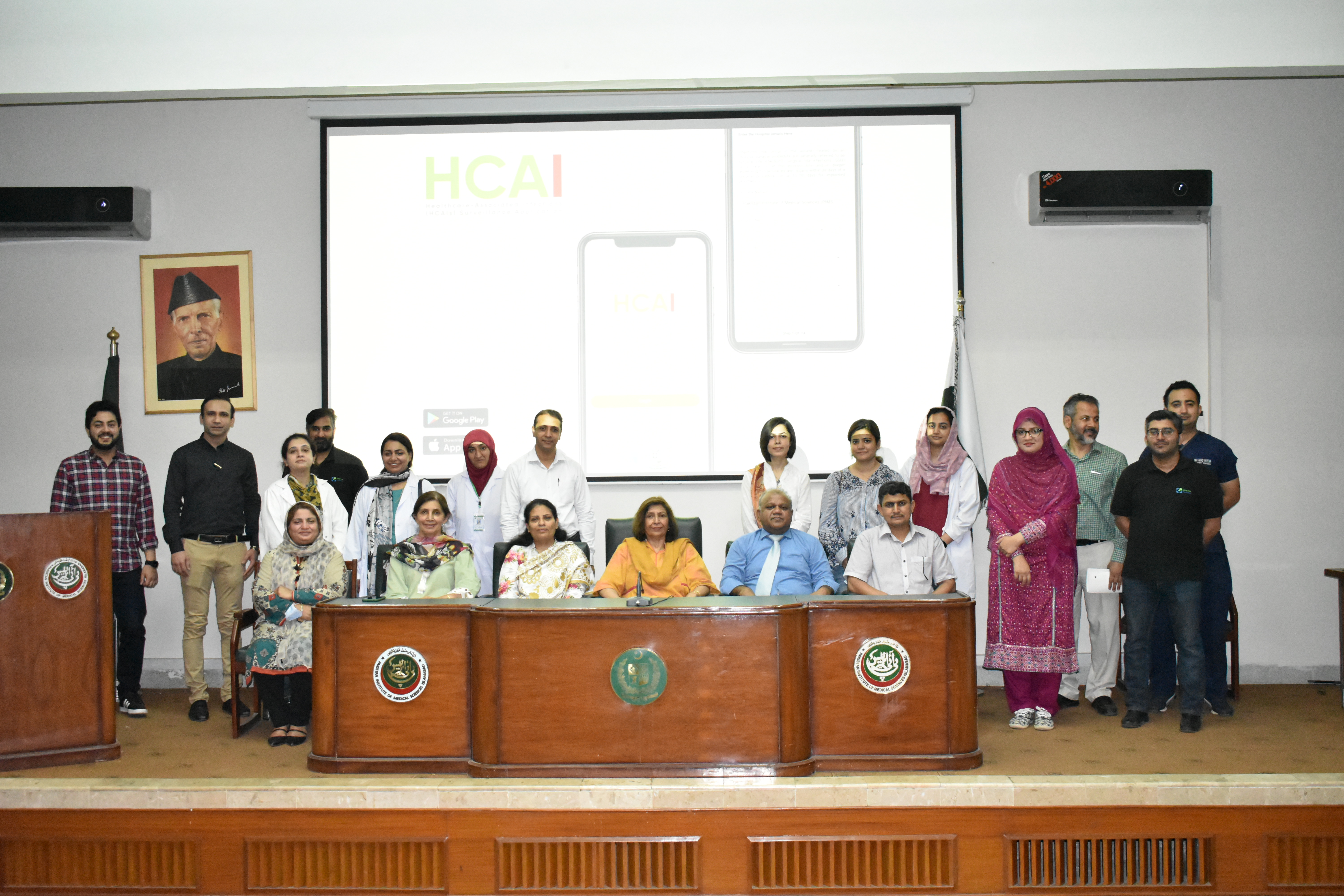 Team CfP gives a training session to PIMS team on the HCAI Surveillance Application