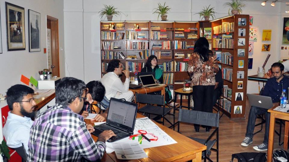 Participants of the Karachi Civic Hackathon